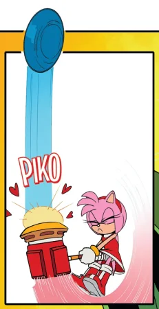 Sonic the Hedgehog IDW Archie Amy Rose Uncensored Panels - Page 17