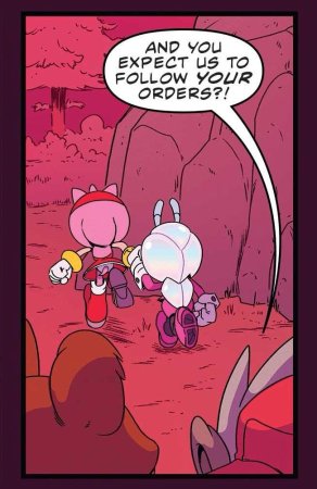 Sonic the Hedgehog IDW Archie Amy Rose Uncensored Panels - Page 25