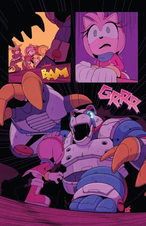 Sonic the Hedgehog IDW Archie Amy Rose Uncensored Panels - Page 29