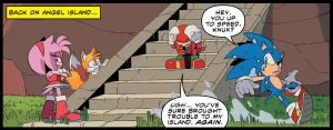 Sonic the Hedgehog IDW Archie Amy Rose Uncensored Panels - Page 33