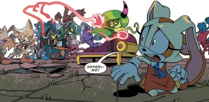 Sonic the Hedgehog IDW Archie Amy Rose Uncensored Panels - Page 36