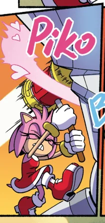 Sonic the Hedgehog IDW Archie Amy Rose Uncensored Panels - Page 4