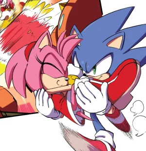 Sonic the Hedgehog IDW Archie Amy Rose Uncensored Panels - Page 44