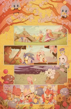 Sonic the Hedgehog IDW Archie Amy Rose Uncensored Panels - Page 49