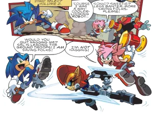 Sonic the Hedgehog IDW Archie Amy Rose Uncensored Panels - Page 5