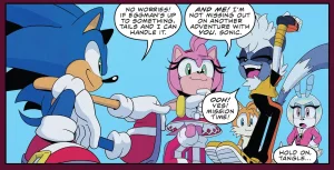 Sonic the Hedgehog IDW Archie Amy Rose Uncensored Panels - Page 57