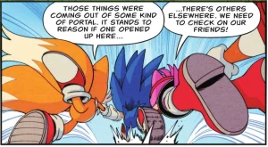 Sonic the Hedgehog IDW Archie Amy Rose Uncensored Panels - Page 8