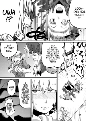 Sora wa Chimidoro JACKASSS The Three Onis Instant Loss -- Sanki Hissatsu Touhou Project Digital - Page 3