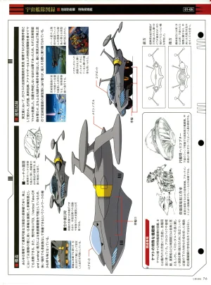 Space Battleship Yamato Official Fact File No. 7 2010-4-6 Incomplete - Page 5