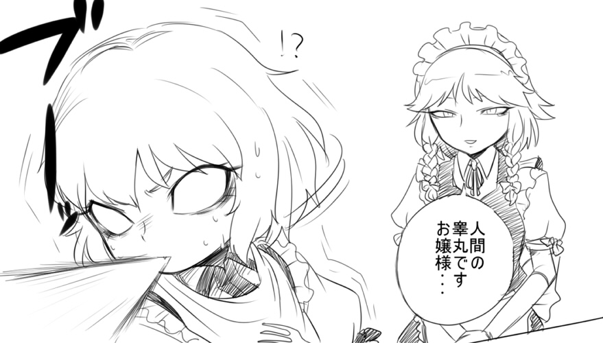 Spacezin Gyakuryona Sakuya-san no Shojijō 逆凌辱 咲夜小姐的難言之隱 Chinese 不知何人漢化 - Image 17