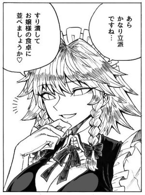 Spacezin Gyakuryona Sakuya-san no Shojijō 逆凌辱 咲夜小姐的難言之隱 Chinese 不知何人漢化 - Page 18