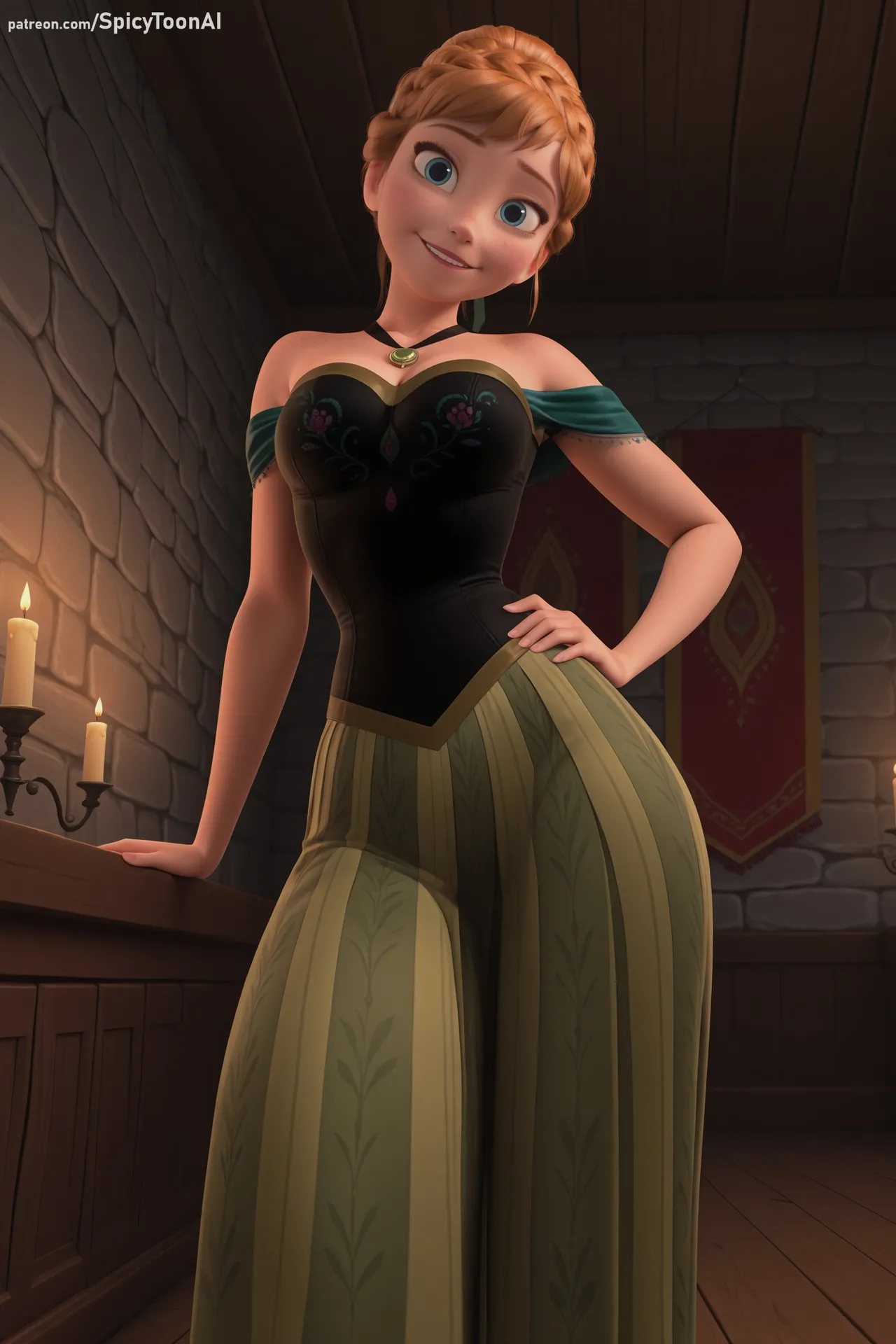 Spicy Toon AIAnna - Frozen Patreon - Image 2