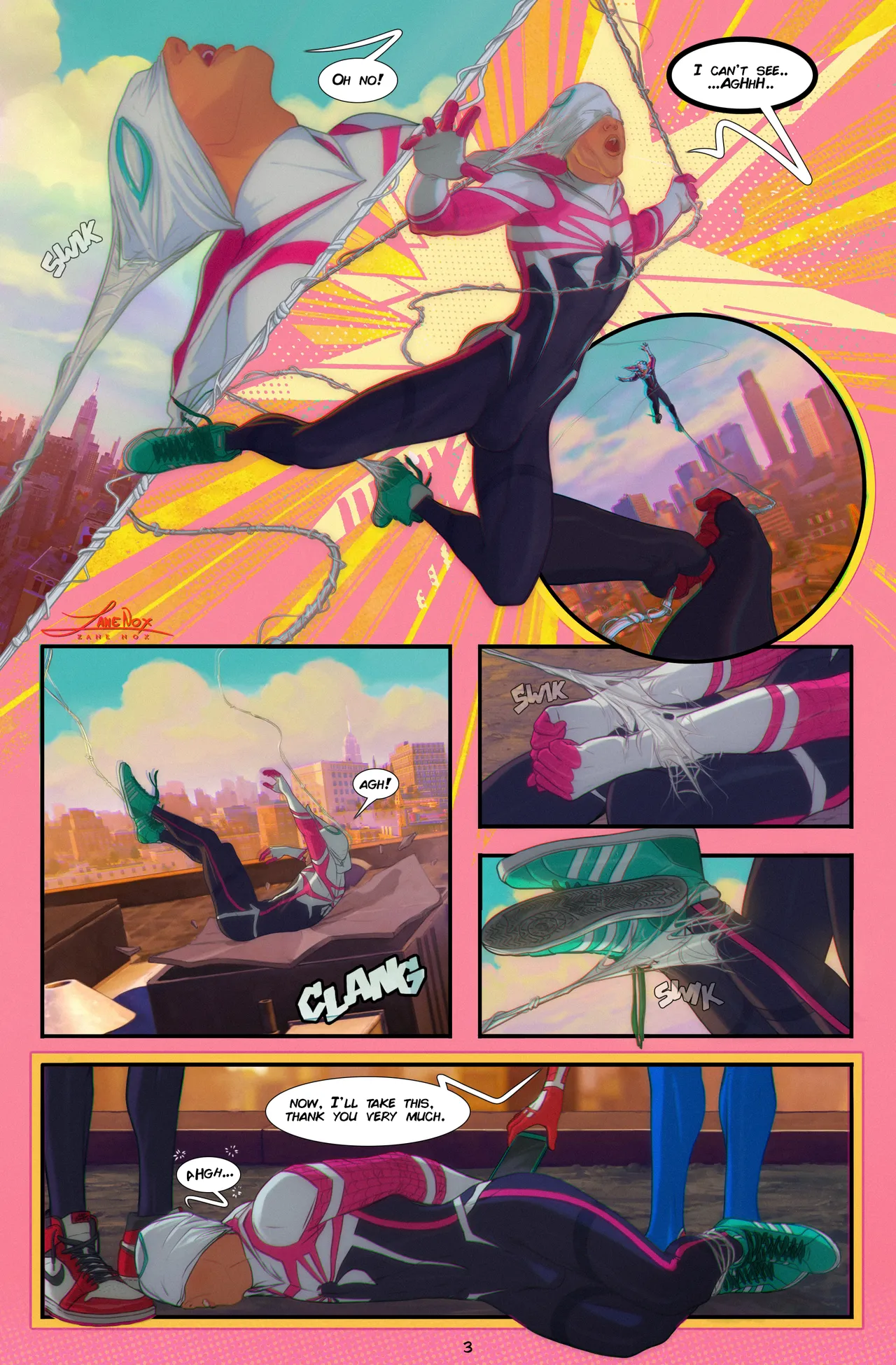 Spiderman Gay comic Peter X Miles X R63Gwen - Image 3