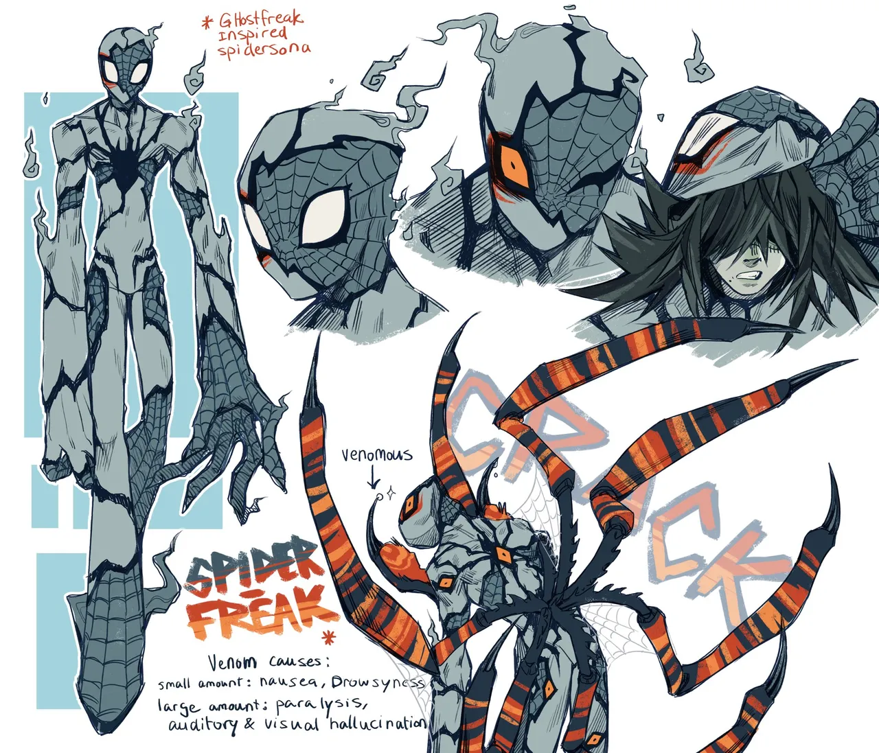 Spidersonas and other art - Image 192