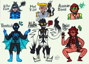 Spidersonas and other art - Page 65