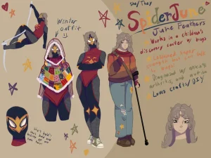 Spidersonas and other art - Page 93