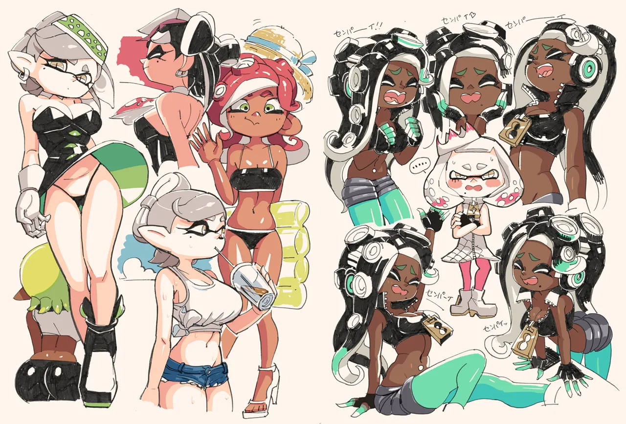 Splatoon Folder - Squid Sisters - Image 34