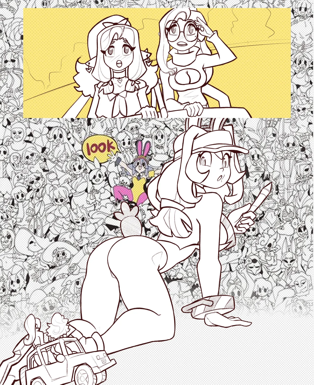 Squeezable x KlimSpree June x Latte ft. Mocha Taffy, Violet Bossy Lady OC - Image 191