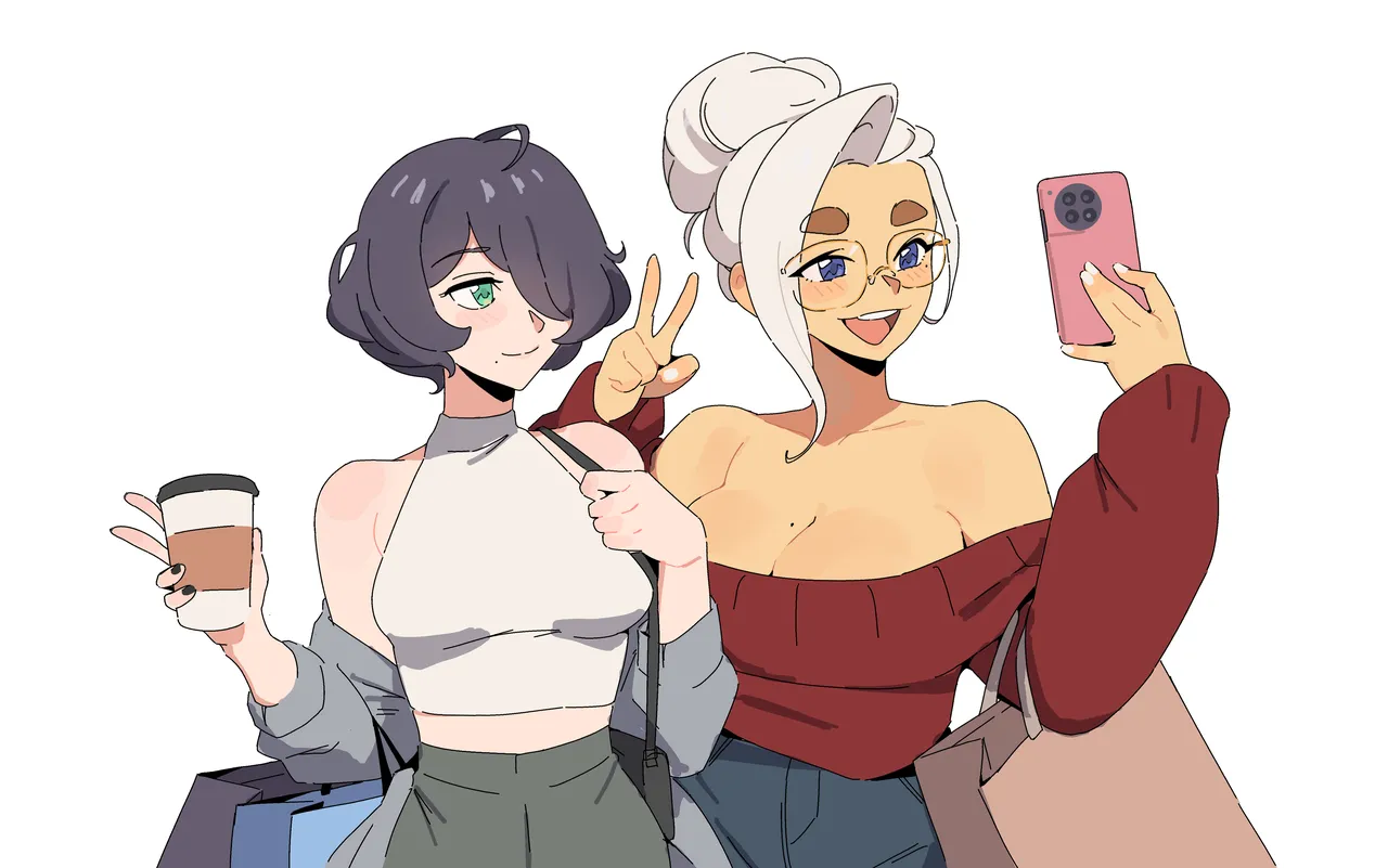 Squeezable x KlimSpree June x Latte ft. Mocha Taffy, Violet Bossy Lady OC - Image 555