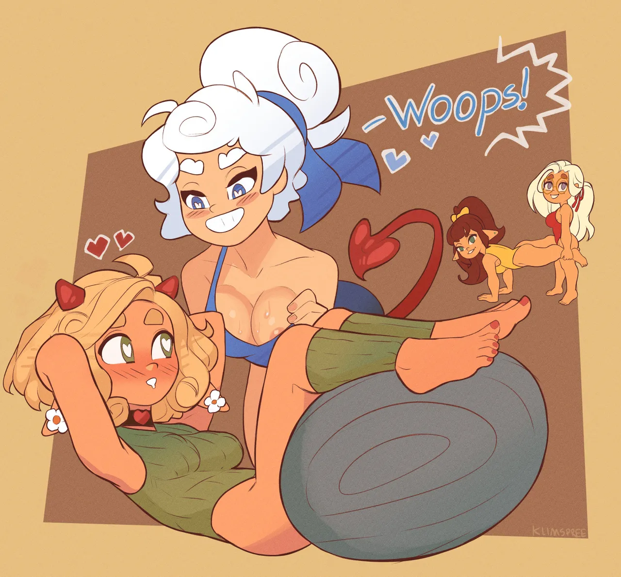 Squeezable x KlimSpree June x Latte ft. Mocha Taffy, Violet Bossy Lady OC - Image 84