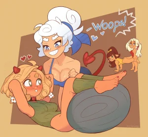Squeezable x KlimSpree June x Latte ft. Mocha Taffy, Violet Bossy Lady OC - Page 84