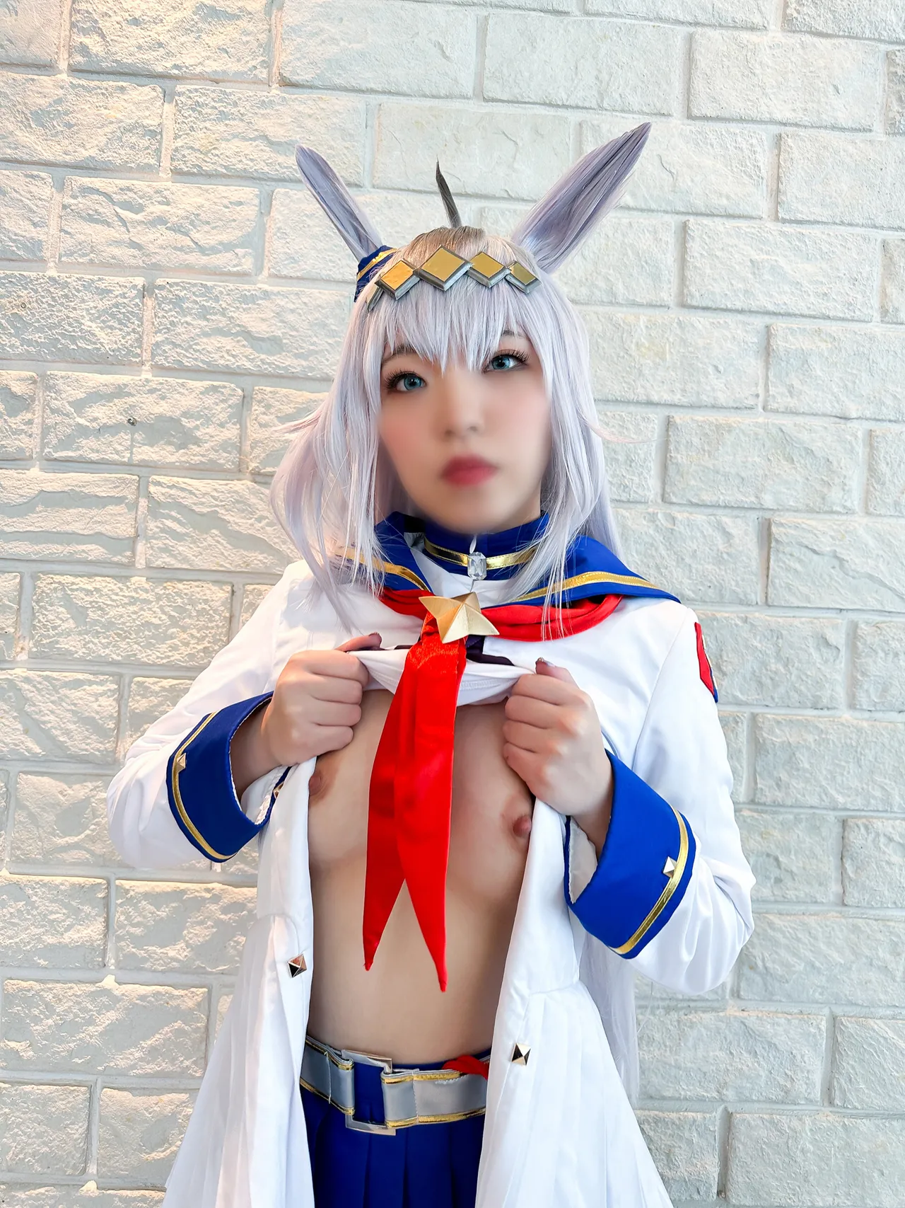 SS578 ガチウちゃん E65cup18歳くびれロリ巨乳同人モデルゲーマーまりな 彼氏有り顔バレ絶対NG性処理便女ドM洗脳調教 がんばき娘 オグちゃんH 2023年夏限定 - Image 23