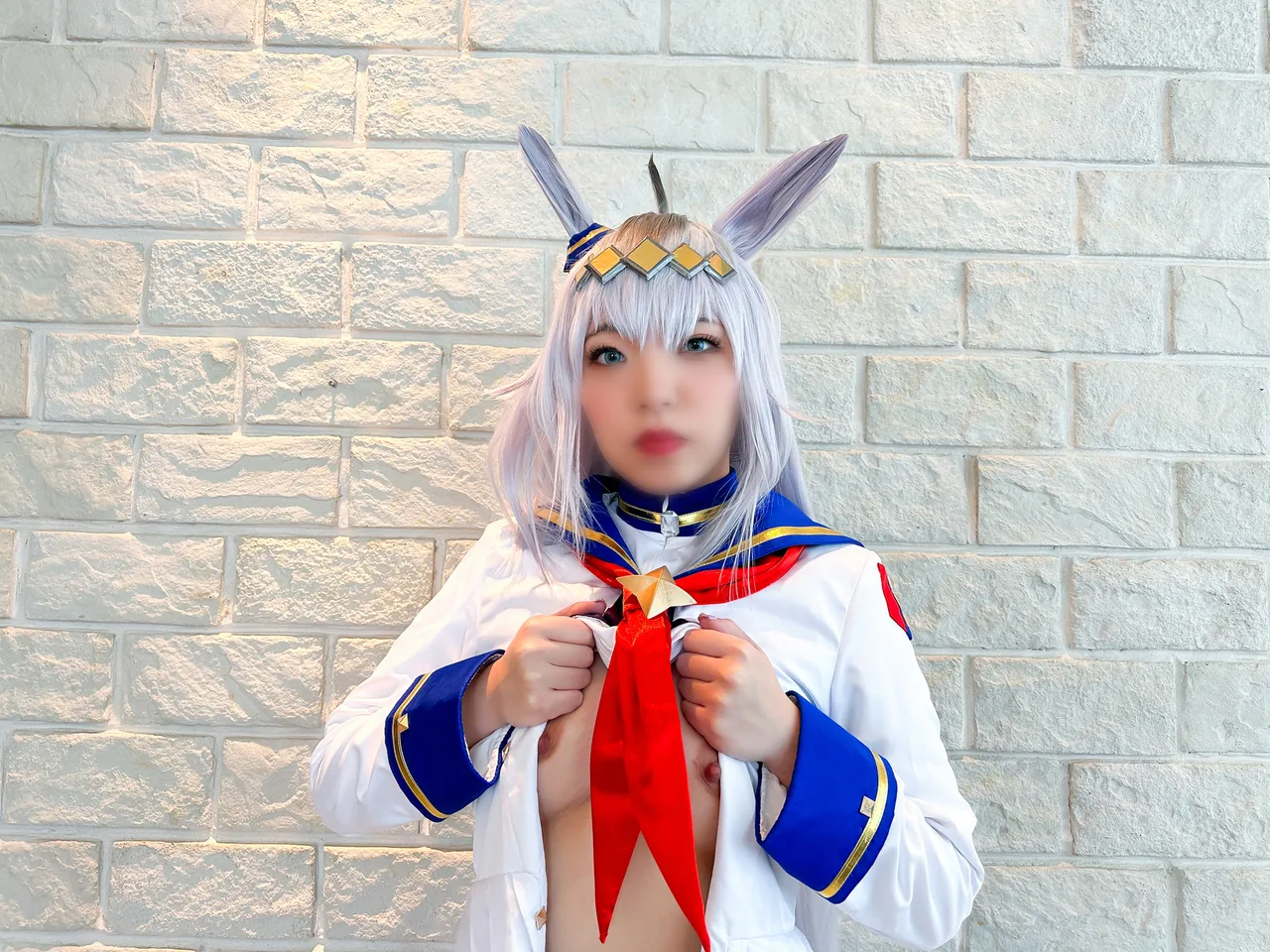 SS578 ガチウちゃん E65cup18歳くびれロリ巨乳同人モデルゲーマーまりな 彼氏有り顔バレ絶対NG性処理便女ドM洗脳調教 がんばき娘 オグちゃんH 2023年夏限定 - Image 24