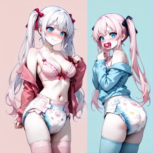 Staceys ABDL Diapered Regression 2 - Page 57