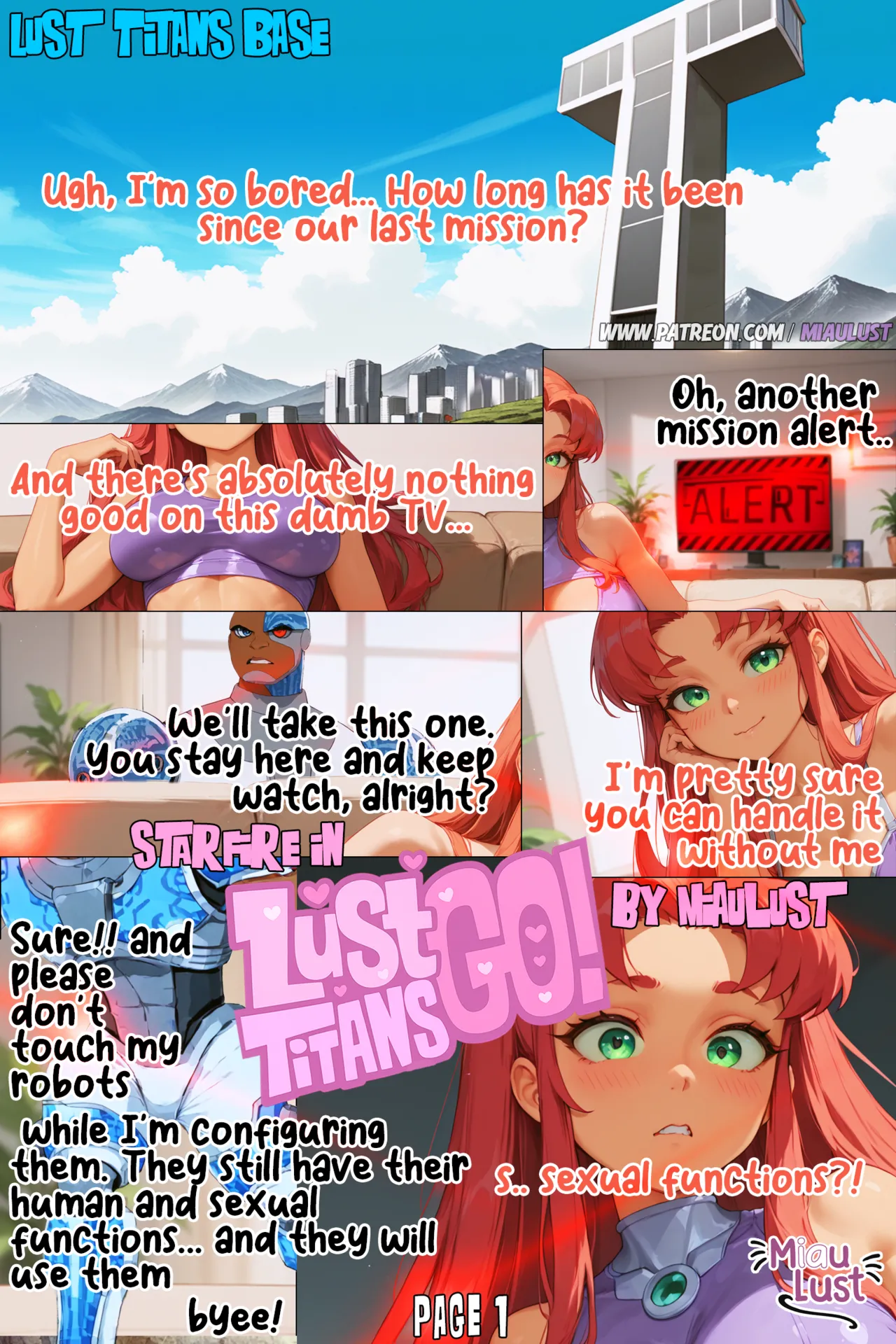 Starfire Pink pages Miaulust - Image 2