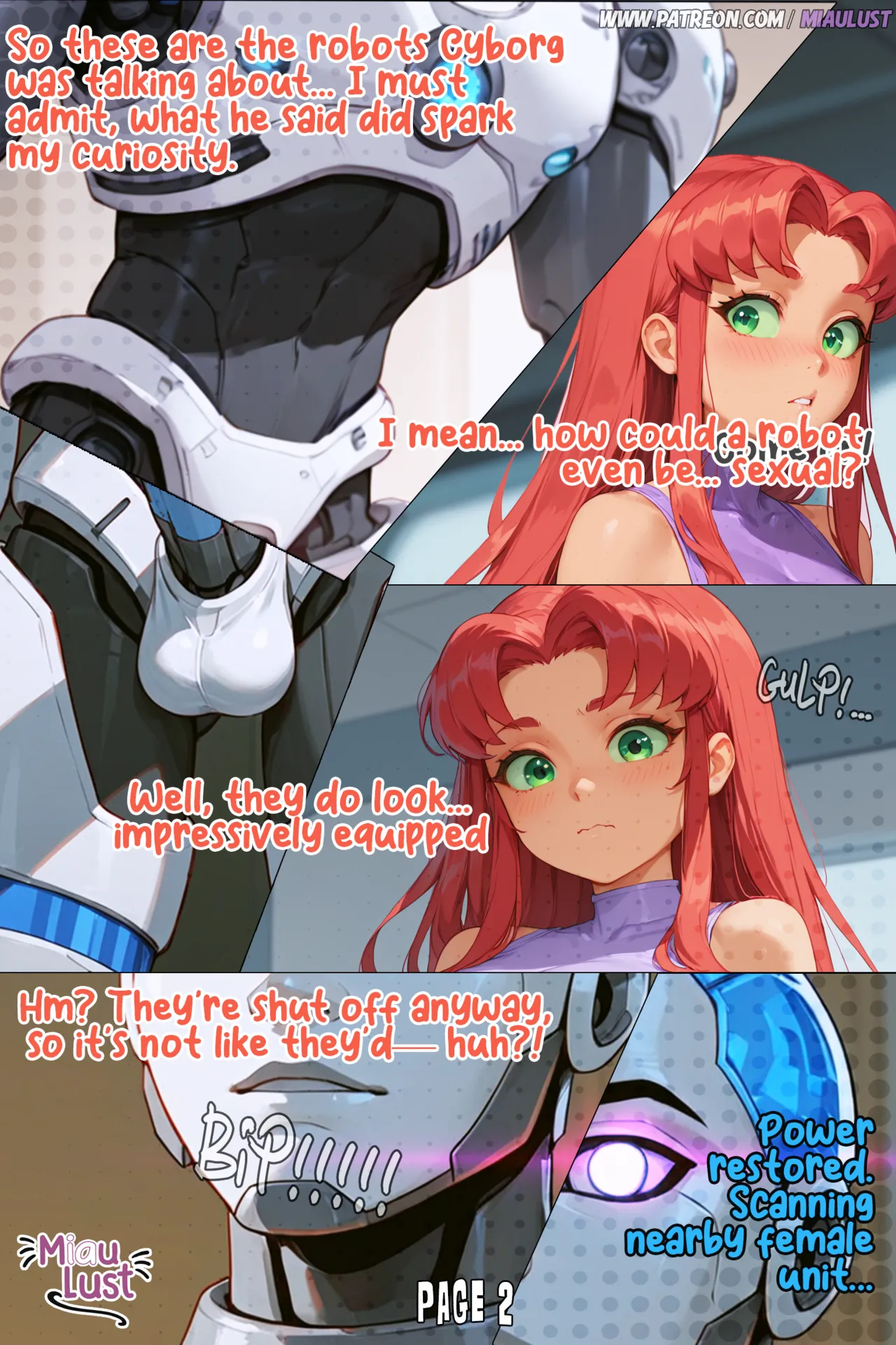 Starfire Pink pages Miaulust - Image 4