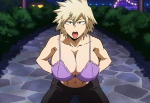 Sticky Mitsuki Bakugo x Izuku - Page 54