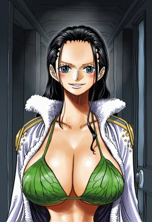 Sticky nico robin x saint charlos - Page 4