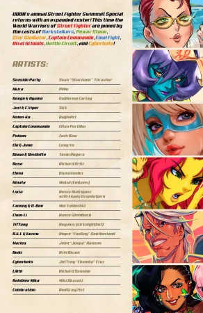 Street Fighter Friends Swimsuit Special 2025 - Page 3
