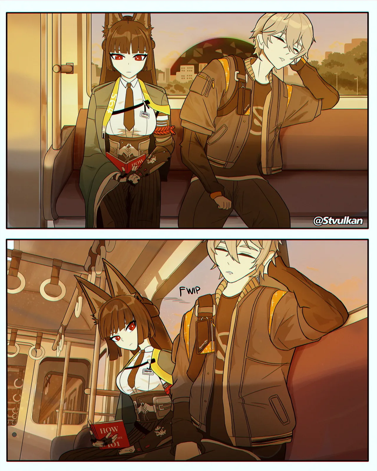 StVulkan Wise X Miyabi comics Zenless Zone Zero - Image 7