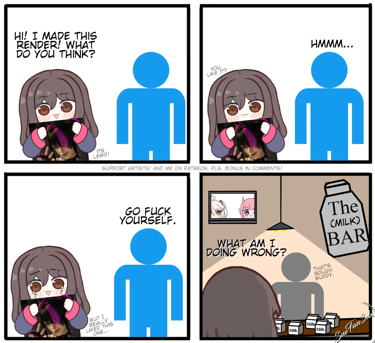 Suefan3DX - Struggles of a NSFW artist Ongoing - Image 43