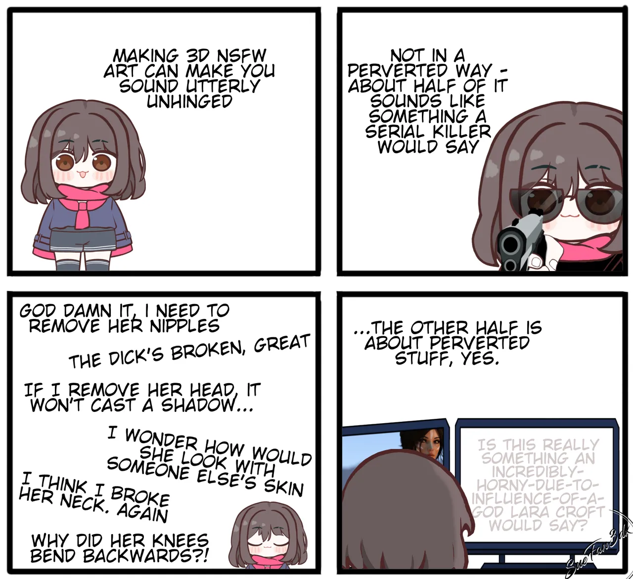 Suefan3DX - Struggles of a NSFW artist Ongoing - Image 5