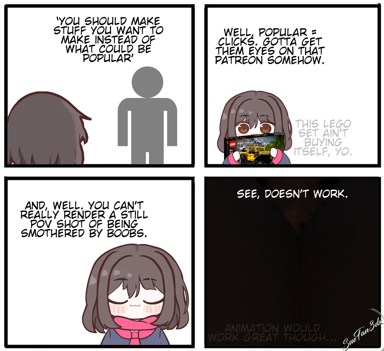 Suefan3DX - Struggles of a NSFW artist Ongoing - Image 8