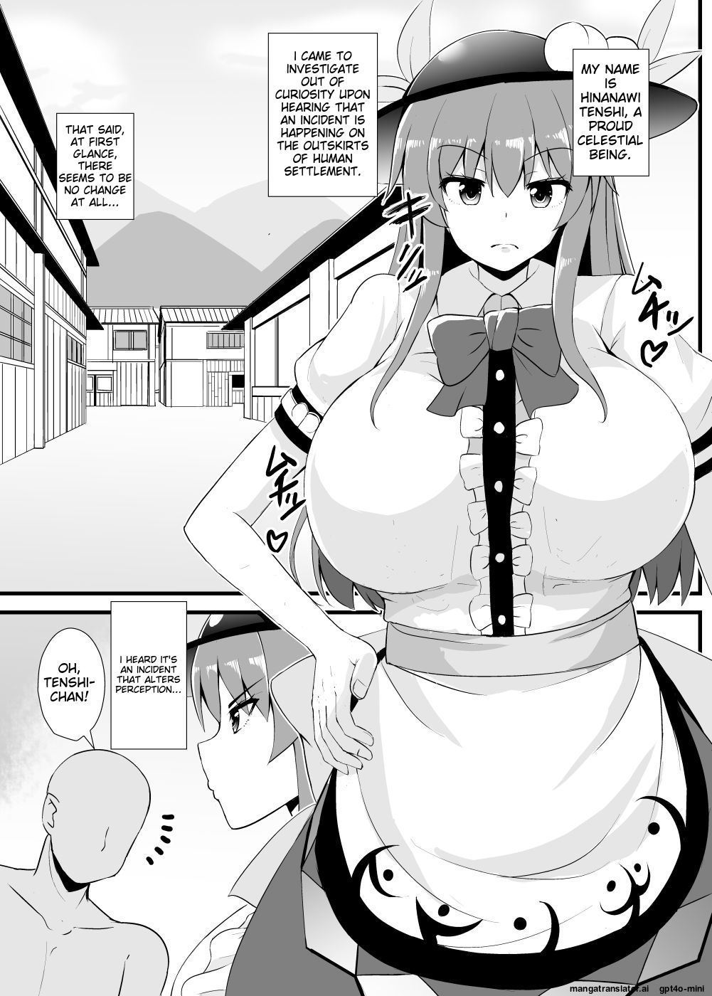 Sukiyaki Club Kouji Tenshi-chan Ninshiki Kaihen Ihen Chousa Kiroku Touhou Project English MTL Digital - Image 2