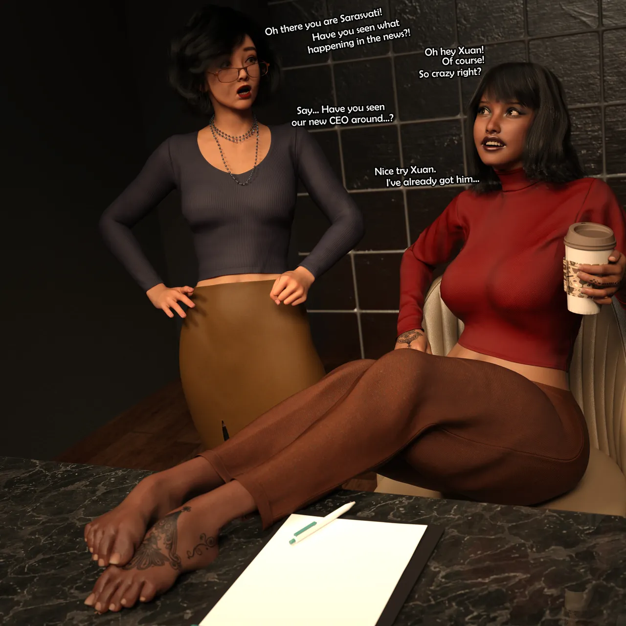 SultanOfSize White Smite CEO to Toy - Image 30