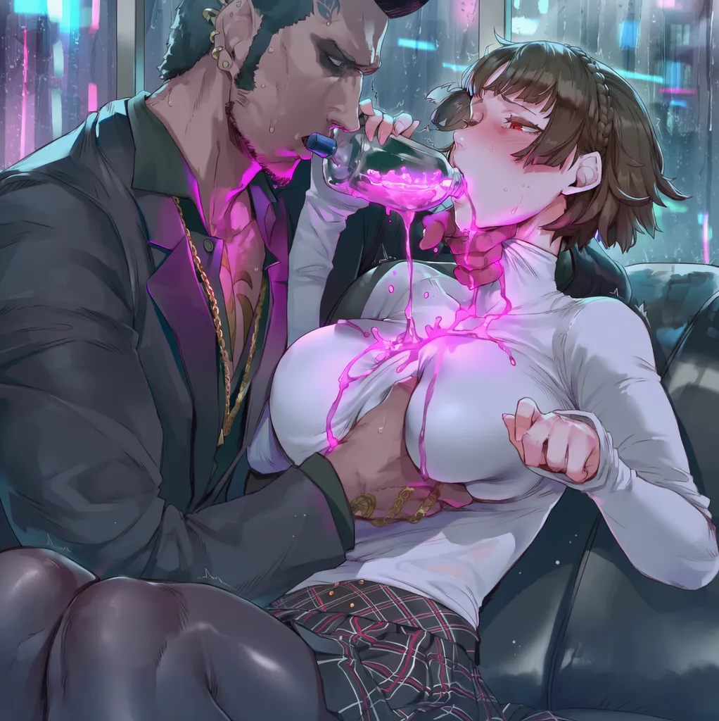 SunGodManGa Makoto Niijima Persona 5 604p - Image 103
