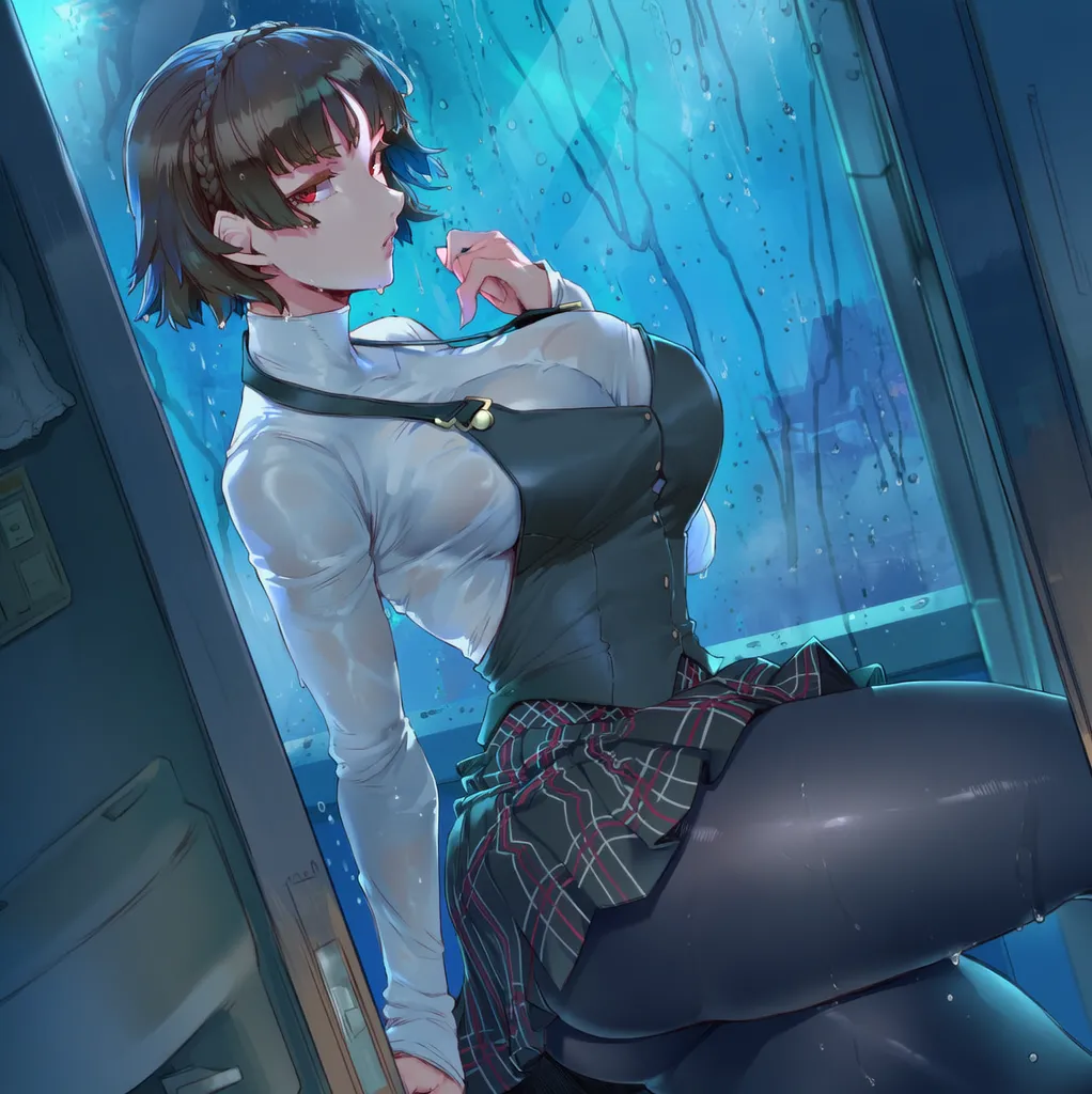 SunGodManGa Makoto Niijima Persona 5 604p - Image 11