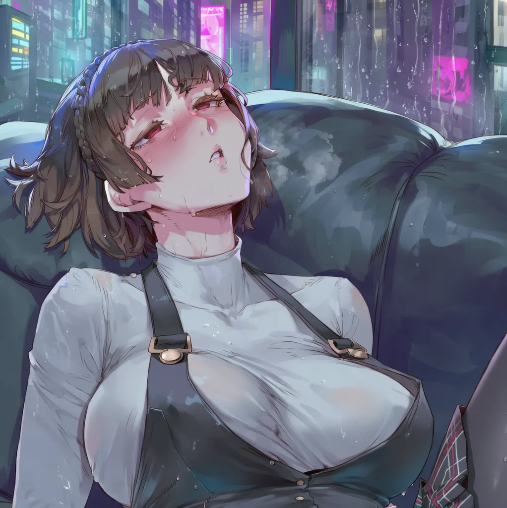 SunGodManGa Makoto Niijima Persona 5 604p - Image 113