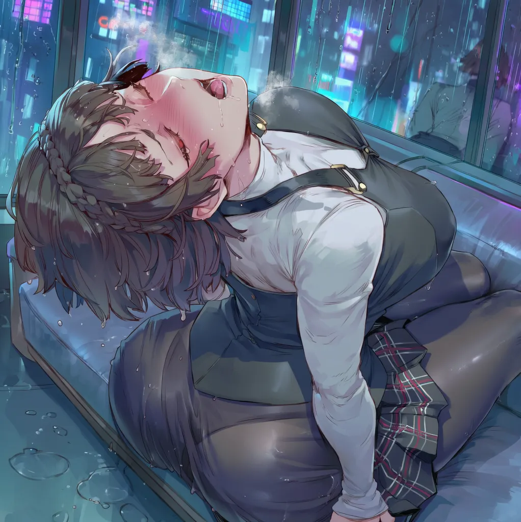 SunGodManGa Makoto Niijima Persona 5 604p - Image 117