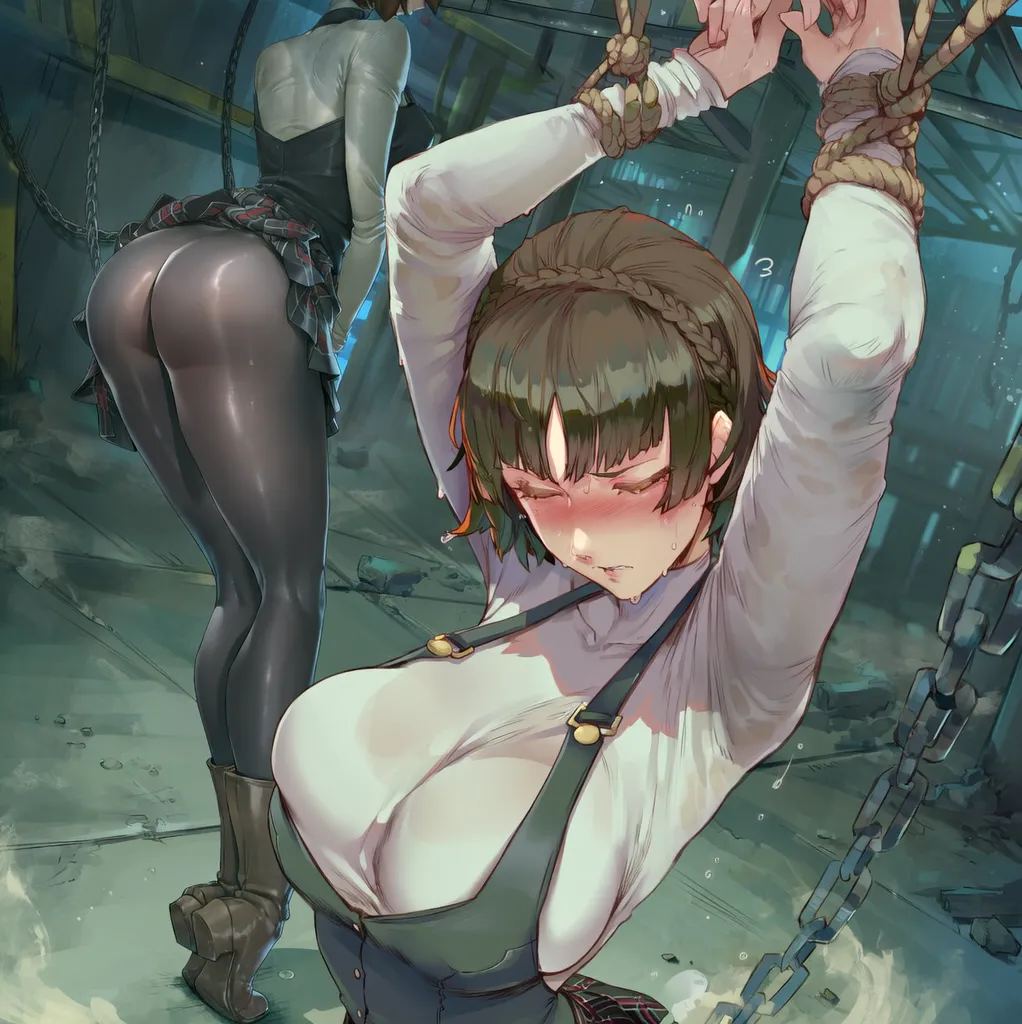 SunGodManGa Makoto Niijima Persona 5 604p - Image 125