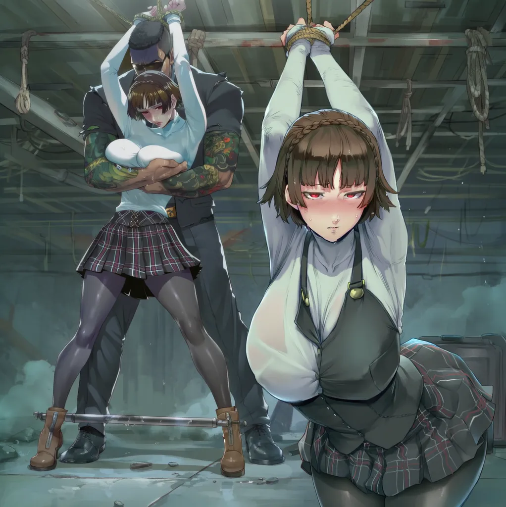 SunGodManGa Makoto Niijima Persona 5 604p - Image 127