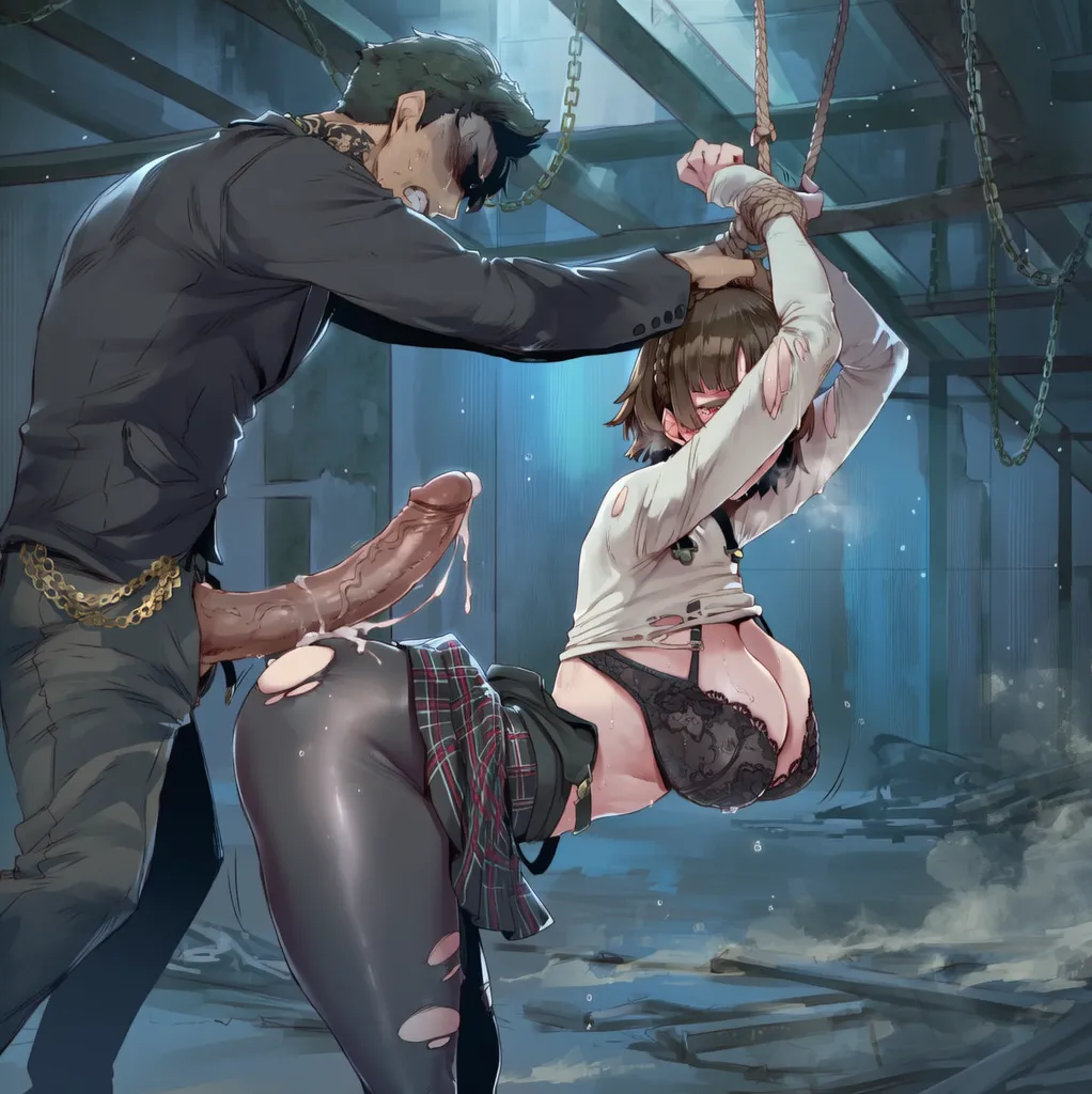 SunGodManGa Makoto Niijima Persona 5 604p - Image 187