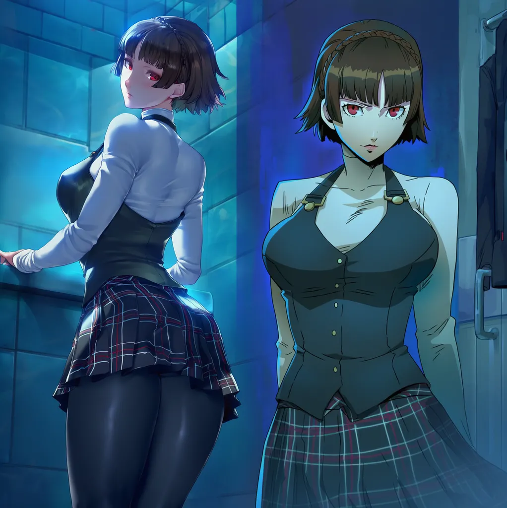 SunGodManGa Makoto Niijima Persona 5 604p - Image 2