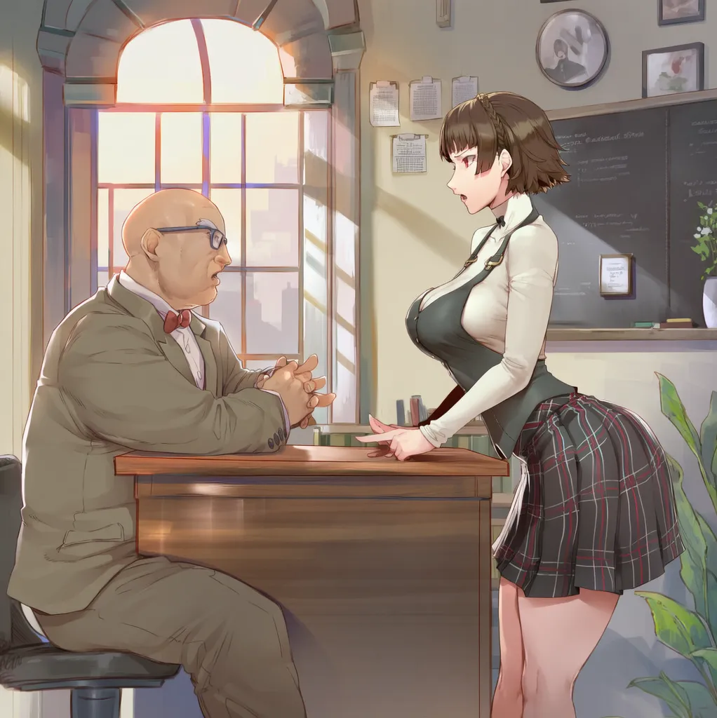 SunGodManGa Makoto Niijima Persona 5 604p - Image 22