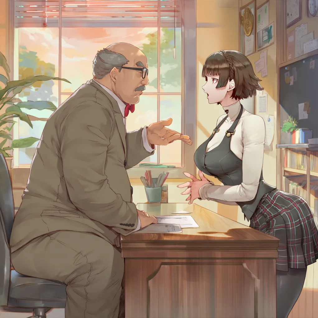 SunGodManGa Makoto Niijima Persona 5 604p - Image 23