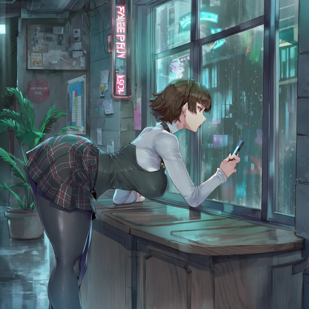 SunGodManGa Makoto Niijima Persona 5 604p - Image 26